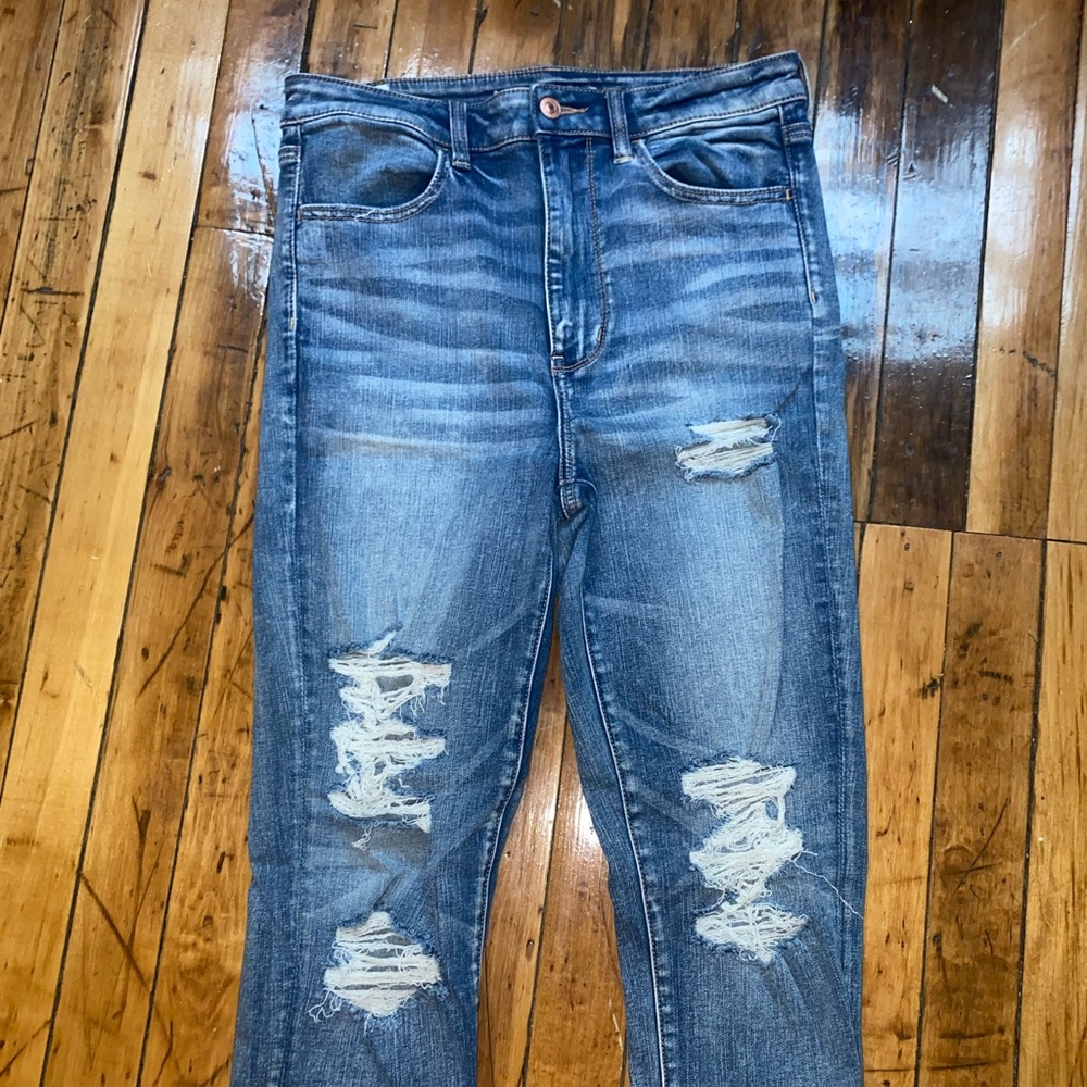 American Eagle Distressed Jeggings